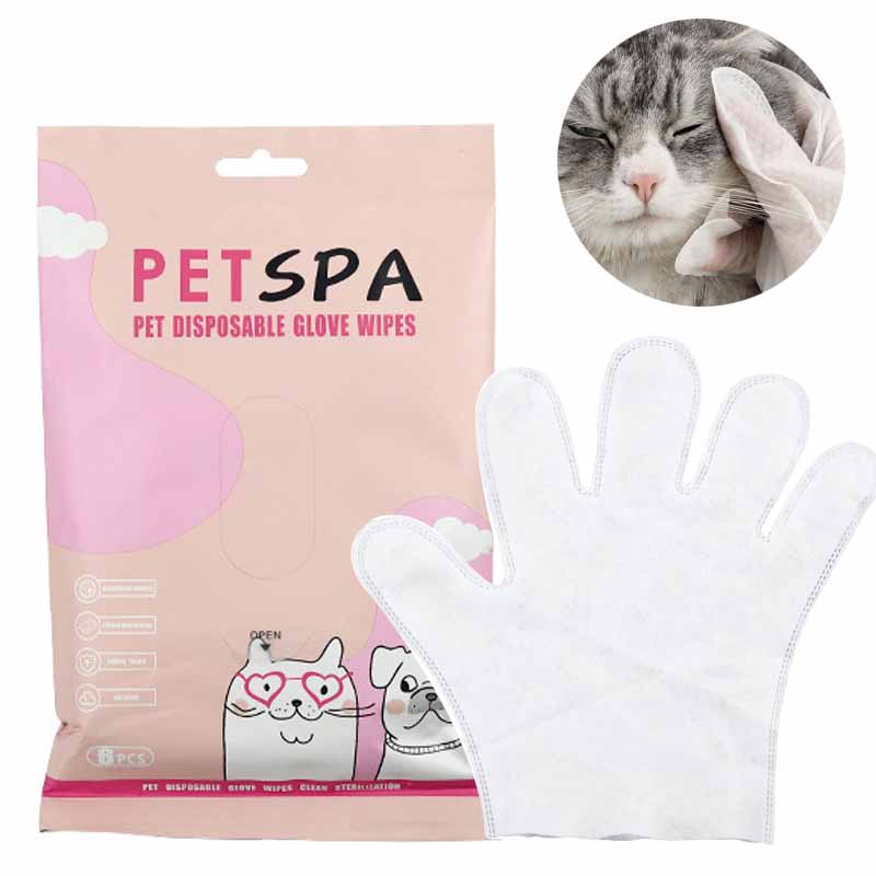 Pet Ear Cleaner - 6 pezzi guanti monouso per animali