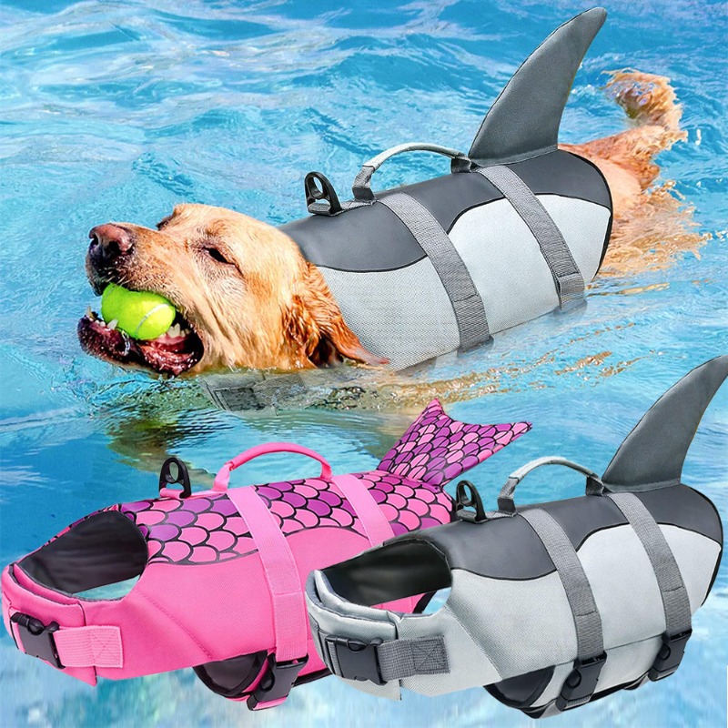 Dog Life Jacket - Giubbotto di salvataggio per animali domestici