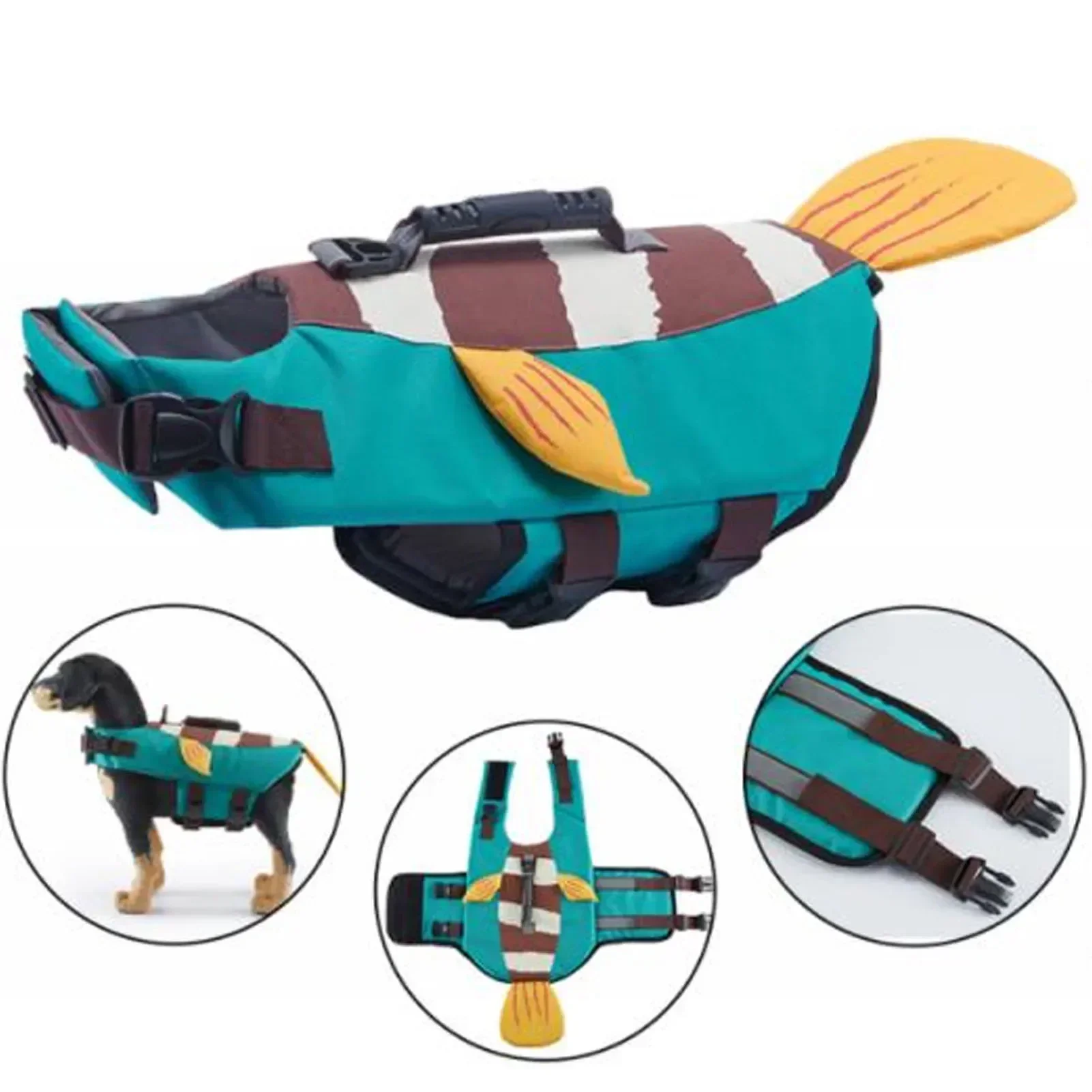 Dog Life Jacket - Costume da bagno estivo impermeabile per