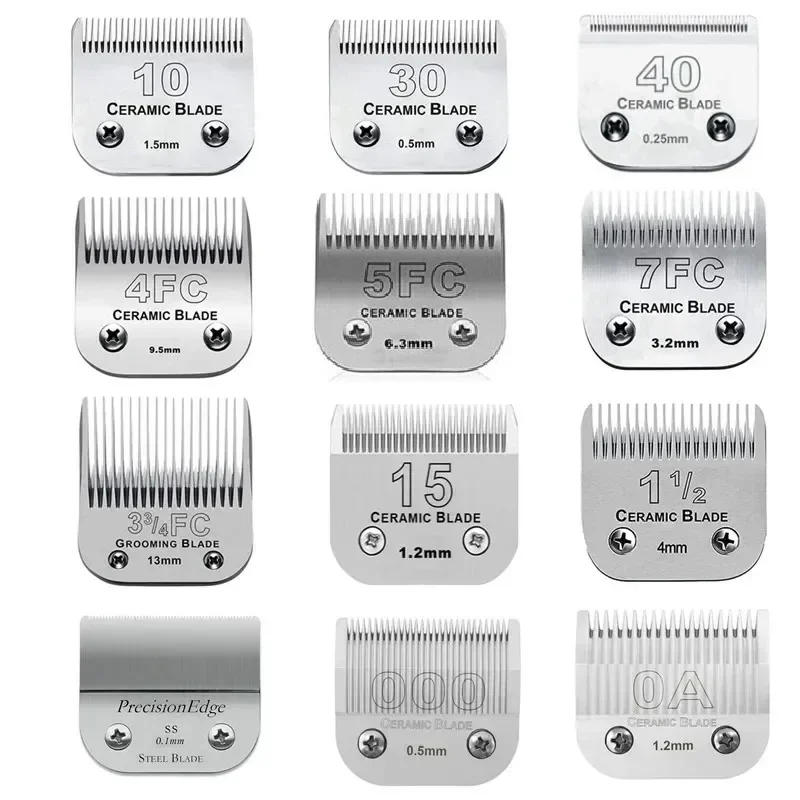 Dog Grooming Clippers - Lama in ceramica professionale staccabile per