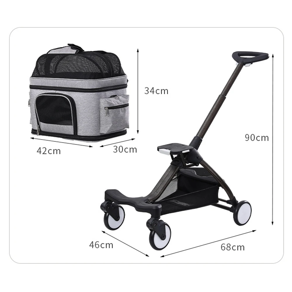 Borsa Trasportino Pieghevole T - Pet Stroller Carrier recensione e prezzo