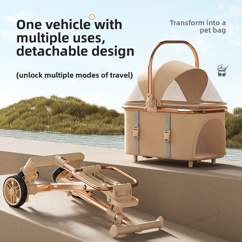 Nuovo Passeggino Separabile pe - Pet Stroller Carrier recensione e prezzo