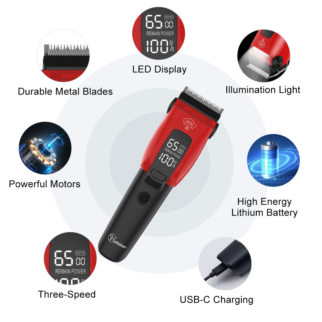 Tosatrice elettrica per animal - Dog Grooming Clippers recensione e prezzo
