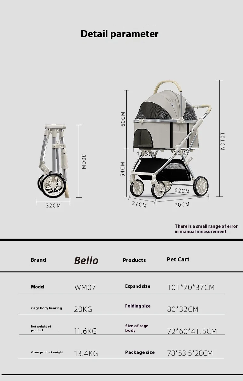 Passeggino di Lusso in Allumin - Pet Stroller Carrier recensione e prezzo
