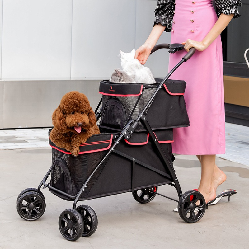 Passeggino portatile per anima - Pet Stroller Carrier recensione e prezzo