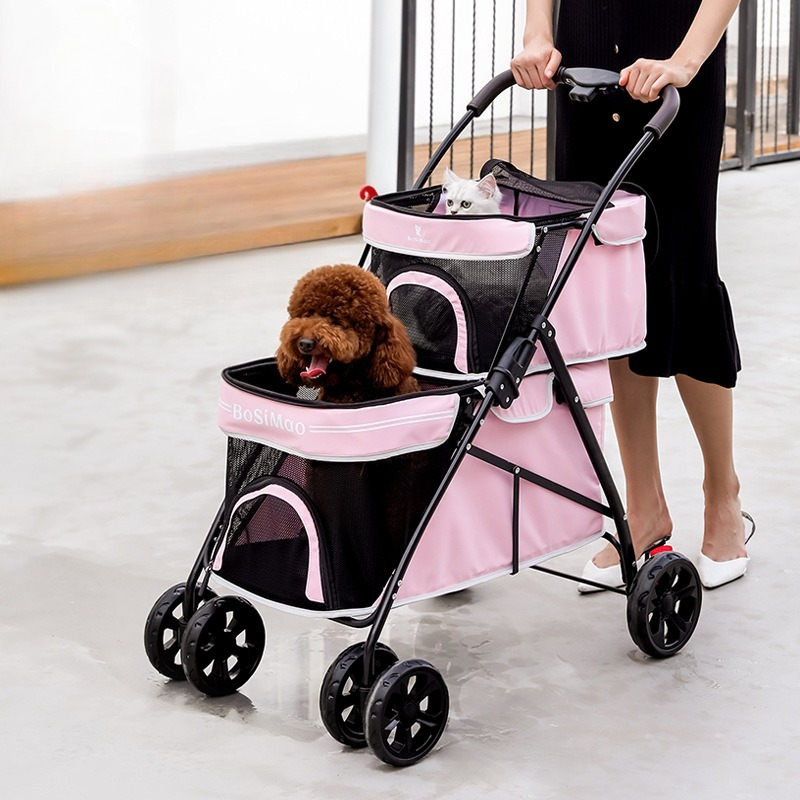 Passeggino portatile per anima - Pet Stroller Carrier recensione e prezzo