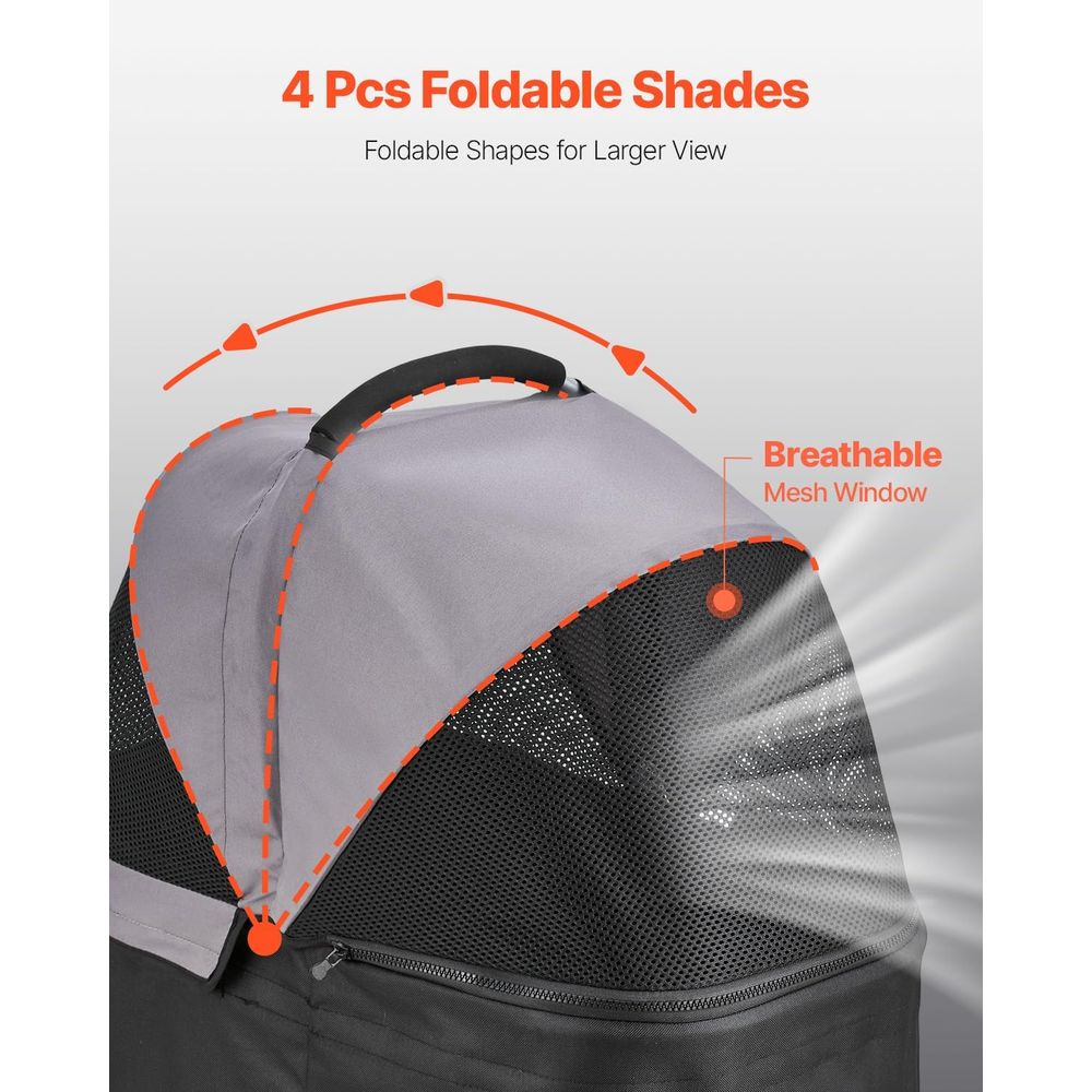 Passeggino per animali domesti - Pet Stroller Carrier recensione e prezzo
