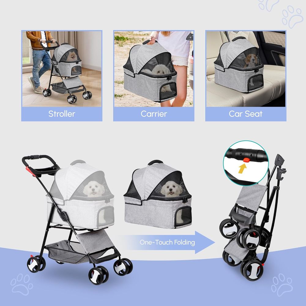 Passeggino per Animali Domesti - Pet Stroller Carrier recensione e prezzo