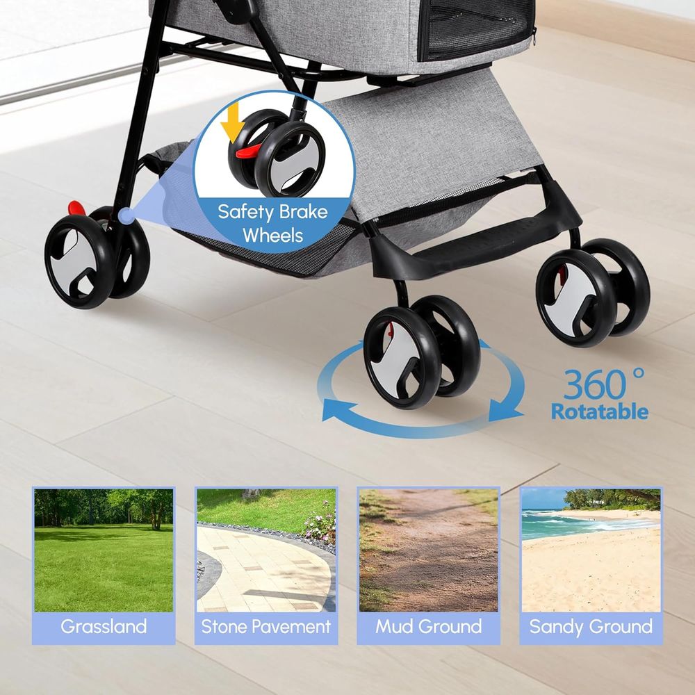 Passeggino per Animali Domesti - Pet Stroller Carrier recensione e prezzo