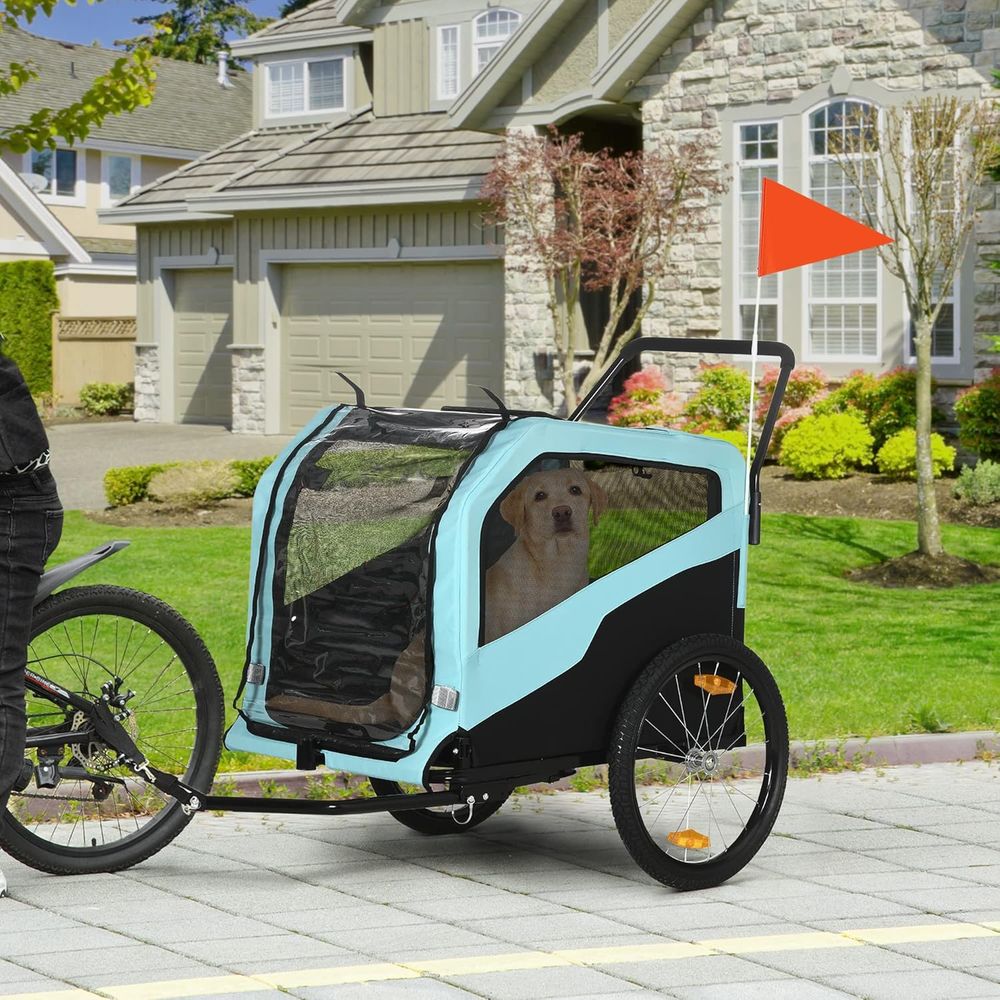 Rimorchio Bici 2-in-1 per Cani - Pet Stroller Carrier recensione e prezzo