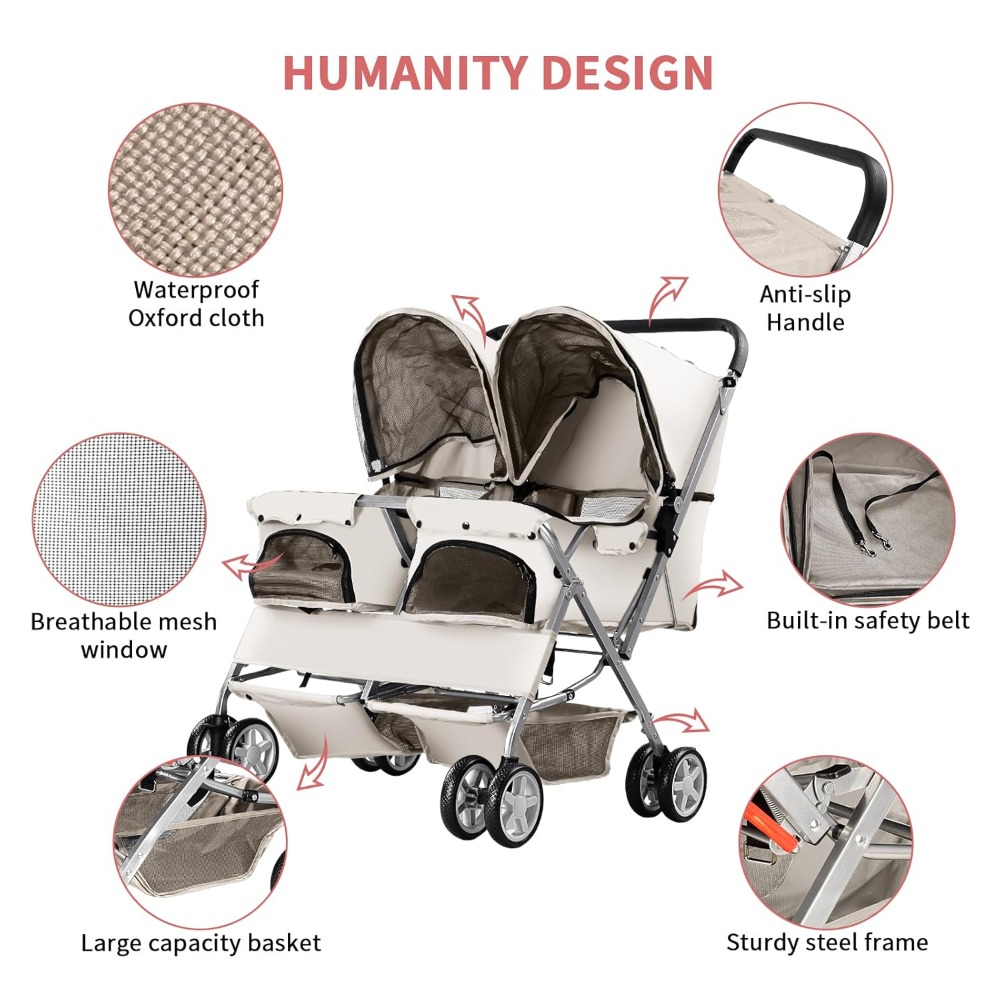 Passeggino per animali domesti - Pet Stroller Carrier recensione e prezzo